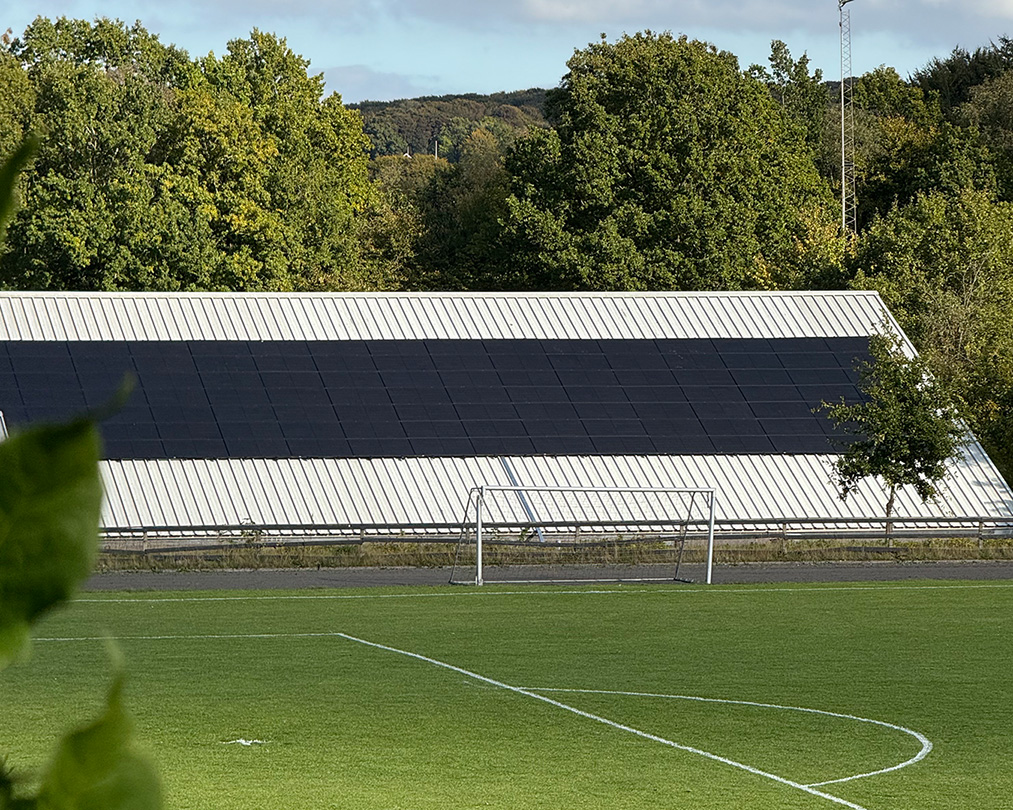 Solceller Mariagerhallen